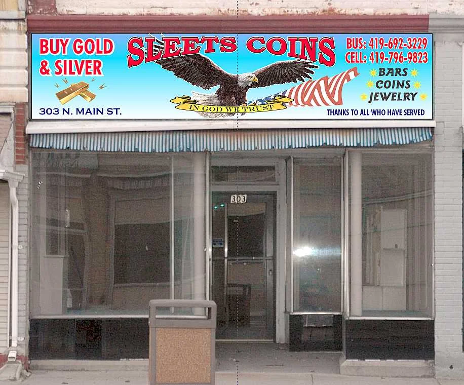 sleets coins storefront